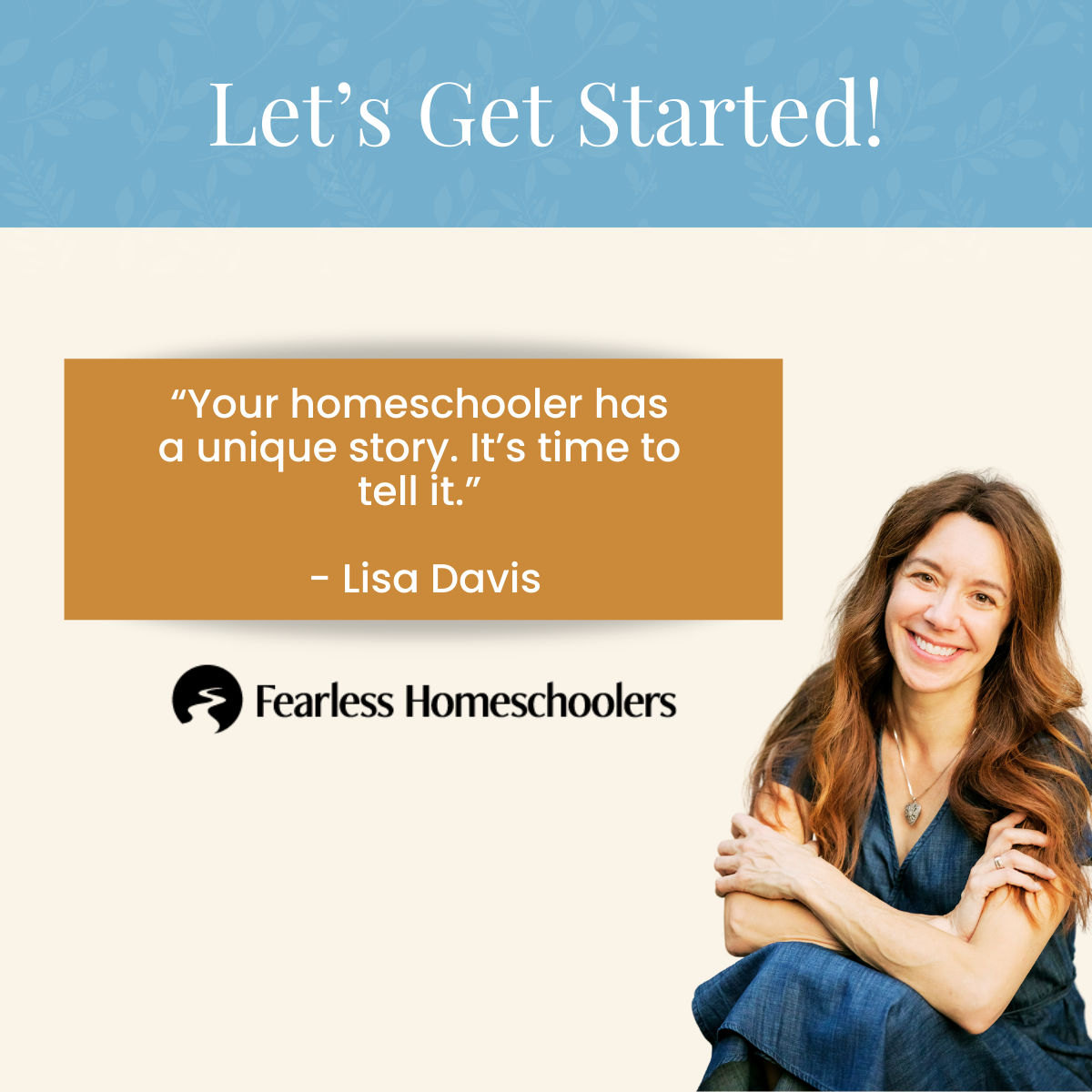 Homeschool Counselor Letter Template with Lisa Davis