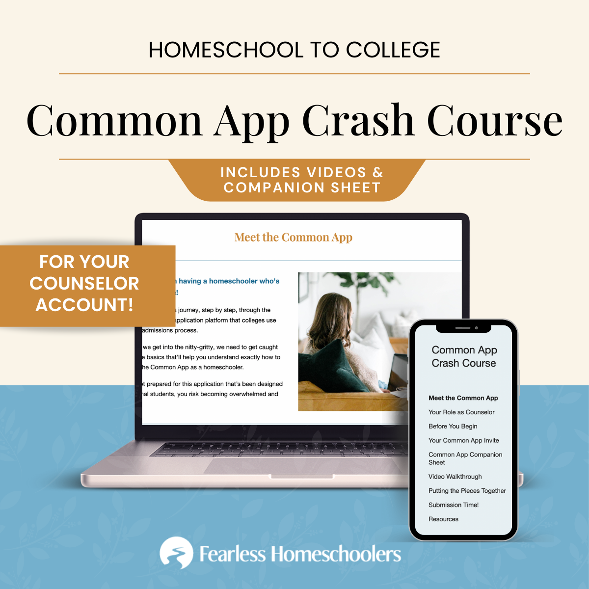 Homeschool to College: Common App Crash Course