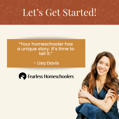 Homeschool School Profile Template for co-ops with Lisa Davis