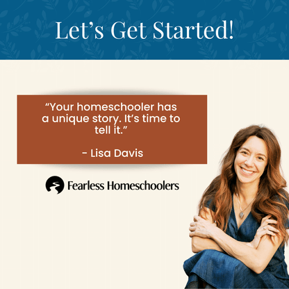 Homeschool Transcript Template for co-ops with Lisa Davis