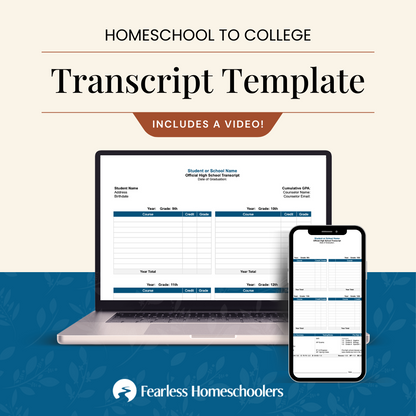 Homeschool High School Planning Bundle